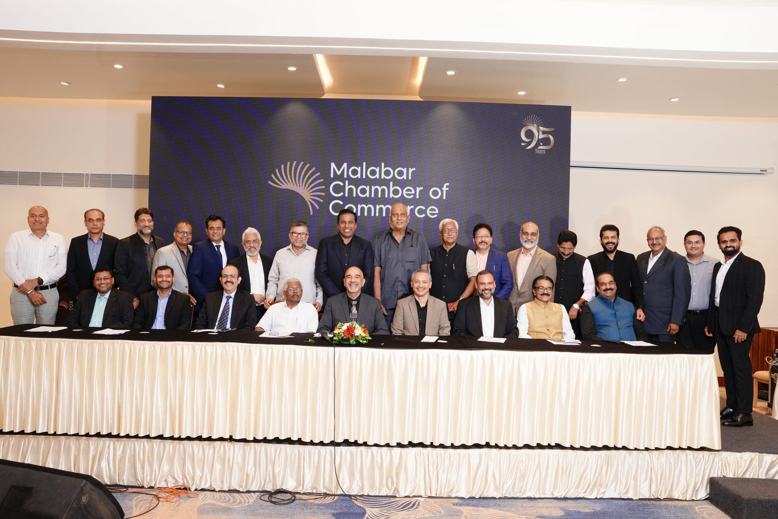 Installation ceremony of the President and Board of Directors 2024 held on 14-10-2024 at Manuelsons Malabar Palace.